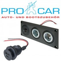 Image for Procar 12V/24V USB Sockets