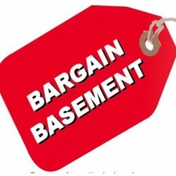 Bargain Basement Bargain Basement