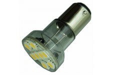B15: 8 LED Long Neck BA15S Warm