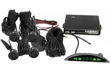 Intelligent 4-Sensor Reversing System - Black
