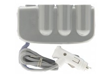 Triple 12V/24V Socket Adaptor With USB Ports
