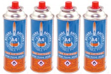 Bright Spark 4 X 227gm Resealable Gas Cartridge