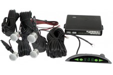 Intelligent 4-Sensor Reversing System - Silver