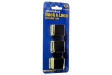1 Inch X 1 Inch Hook & Loop Pads (15) (Roadpro USA)