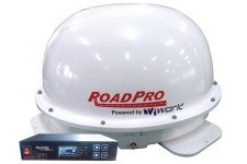 RoadPro 30cm Sat-Dome: In Motion