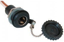 ProCar 52005000 W-prf 16A P. Mntd Din Sckt + Cap