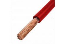 4.0mm Single Core Red (Per Meter)