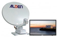 Alden 65cm Onelight Twin LNB with AIO 24" TV