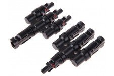 MC4 3 in 1 Out Connector Pair Male / Female
