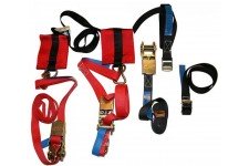 Ratchet Strap Set For Securing Scooter