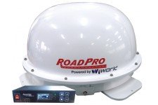RoadPro 30cm Sat-Dome: Static Twin LNB A/S