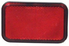 Self-Adhesive Reflector: 4 X 2 - Red