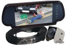 Camos Jewel Plus V1 Camera + Cable + 7" Mirror Monitor: Kit