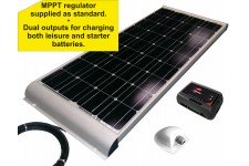 NDS Slim 100W Aero Solar Panel Kit: Dual Output MPPT