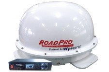 RoadPro 40cm Sat-Dome: In Motion