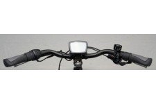 Swept back comfort handlebars
