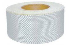 12.5m Roll Of White Conspicuity Tape