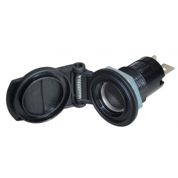 ProCar 67607100 W'proof 16A DIN Socket W. Cap (Loose min 50) Image for ProCar 67607100 W'proof 16A DIN Socket W. Cap (Loose min 50)