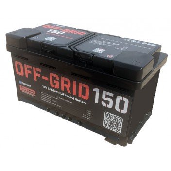 OFF-GRID 150: 150Ah/200A 12V Low-case Lithium Battery Image for OFF-GRID 150: 150Ah/200A 12V Low-case Lithium Battery