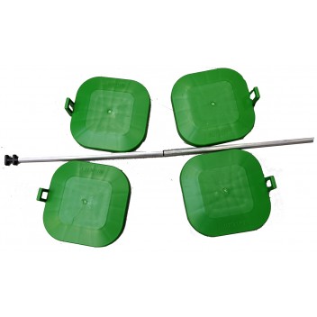 TESA Ground Pads + Positioning Rod Image for TESA Ground Pads + Positioning Rod