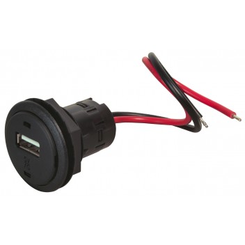 ProCar 67331500 USB Flush-Mount Socket Image for ProCar 67331500 USB Flush-Mount Socket