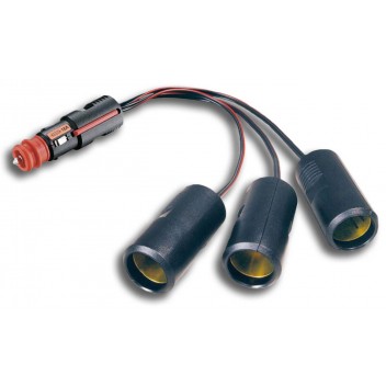 Image for ProCar 67889050 Triple Lighter-type Socket Converter (Loose)