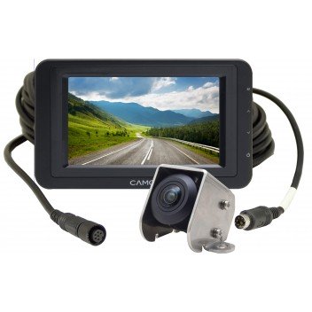 Camos Jewel PLUS V1 Camera with cable & 5" Dash Monitor: Kit Image for Camos Jewel PLUS V1 Camera with cable & 5" Dash Monitor: Kit