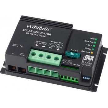Votronic 1620 Solar-Regulator SR 330 Duo Dig. Image for Votronic 1620 Solar-Regulator SR 330 Duo Dig.