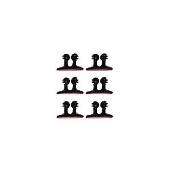 Self-Adhesive Cable Tidies (Pack Of 6) Image for Self-Adhesive Cable Tidies (Pack Of 6)