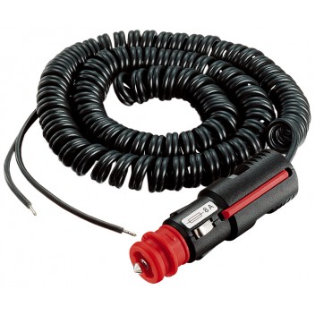 Image for ProCar 67848000 Coiled Cable with 8A Universal Plug