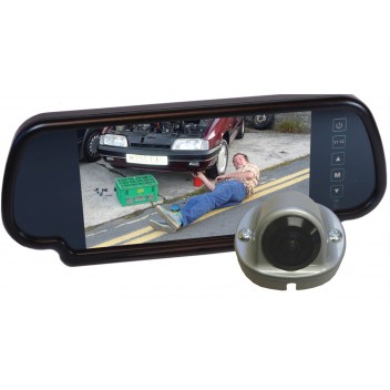 Camos Jewel Plus V2 Camera With 7" Mirror Monitor - no cable Image for Camos Jewel Plus V2 Camera With 7" Mirror Monitor - no cable
