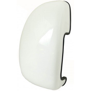 Mirror Armour for pre-2007 Fiat: White Image for Mirror Armour for pre-2007 Fiat: White