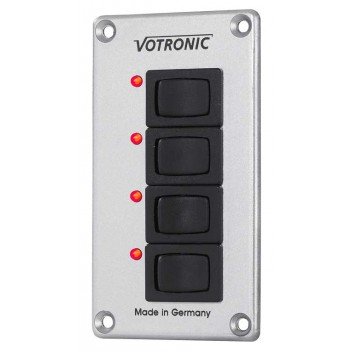 Votronic 1288 Switch-Panel 4 S 12/24 Image for Votronic 1288 Switch-Panel 4 S 12/24