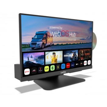 Cello Traveller 19" Smart WebOS TV - DVD Image for Cello Traveller 19" Smart WebOS TV - DVD