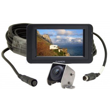 Image for Camos Jewel PLUS V1 Camera with cable & 7" Dash Monitor Kit