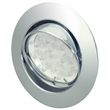 LED Spotlight - Moveable Silver Shiny Image for LED Spotlight - Moveable Silver Shiny