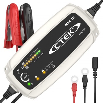 CTEK MXS 10 Battery Charger - 12V Image for CTEK MXS 10 Battery Charger - 12V
