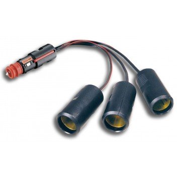 Image for ProCar 67879050 Triple Lighter-type Socket Converter